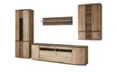 Bild 1 von Wohnwand  Grasse holzfarben Maße (cm): B: 357 H: 209 T: 50 Kommoden & Sideboards