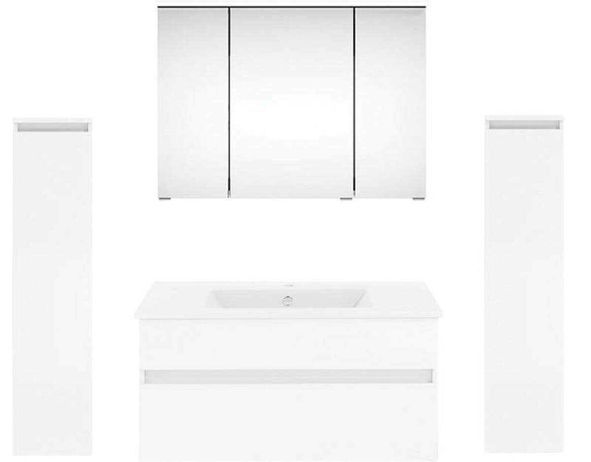 Bild 1 von Puris Badkombination GET2YOU 21, Holznachbildung