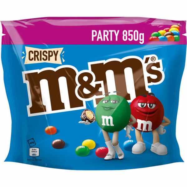 Bild 1 von M&M's M&M's Crispy Pouch Partypack