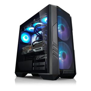 Gaming PC Everest Deluxe VII AMD Ryzen 9 7900X, 32GB RAM, NVIDIA RTX 4080, 2TB SSD, 4TB HDD, Windows 11