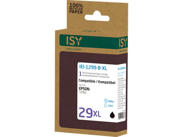 Bild 1 von ISY IEI-1299-B-XL Tintenpatrone Schwarz