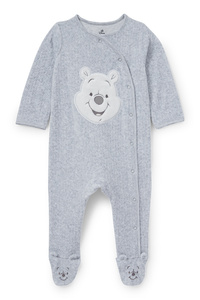 C&A Winnie Puuh-Baby-Schlafanzug, Grau, Größe: 68