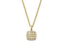 Bild 1 von 585 Gold Kette Zirkonia Cushion