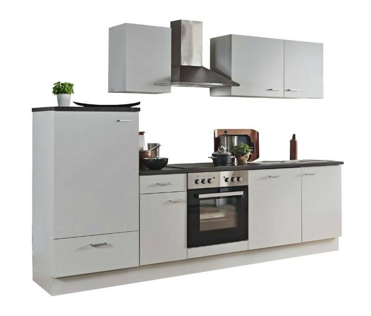 Bild 1 von Menke Küchen Küchenblock White Classic 270, Holznachbildung