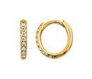 Bild 1 von 585 Gold Creolen Zirkonia