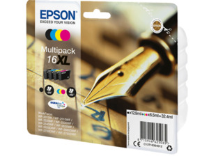 EPSON Original Tintenpatrone Mehrfarbig (C13T16364012)