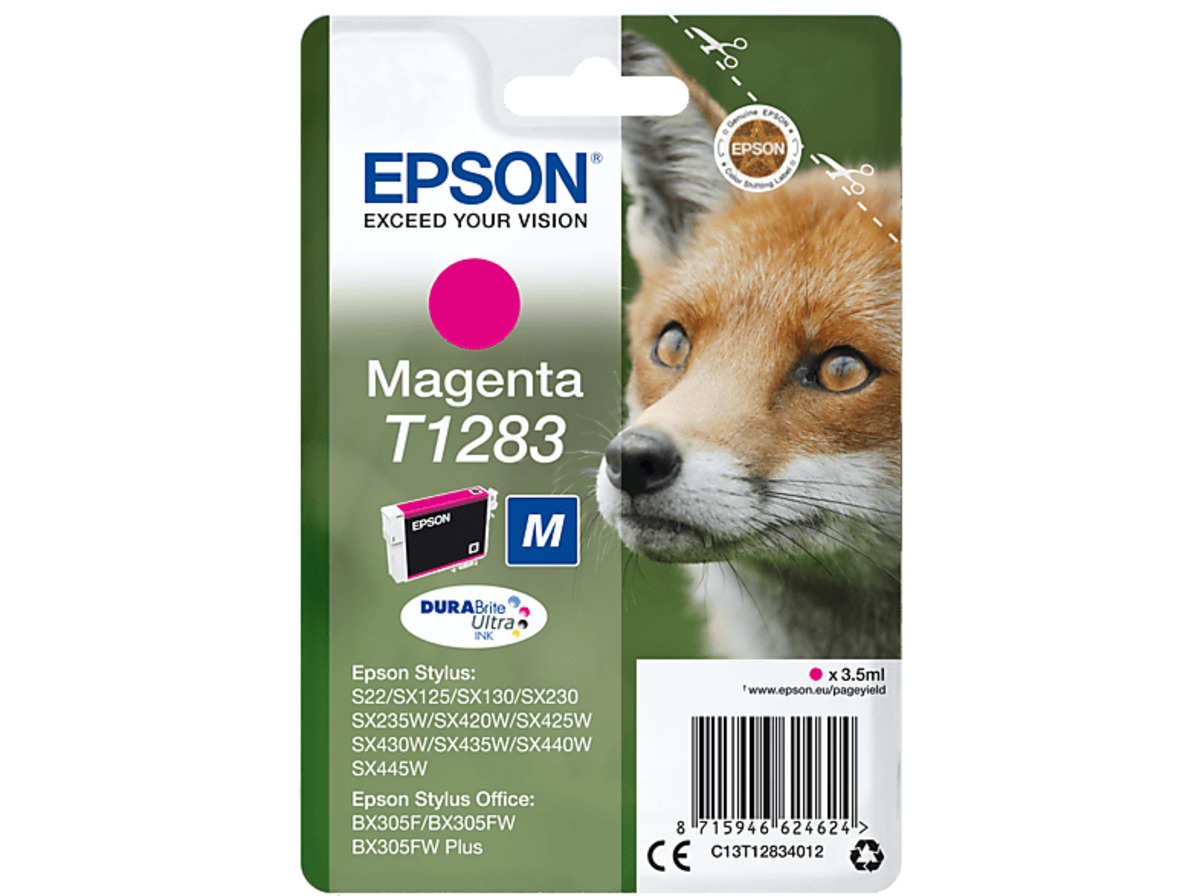Bild 1 von EPSON Original Tintenpatrone Magenta (C13T12834012)
