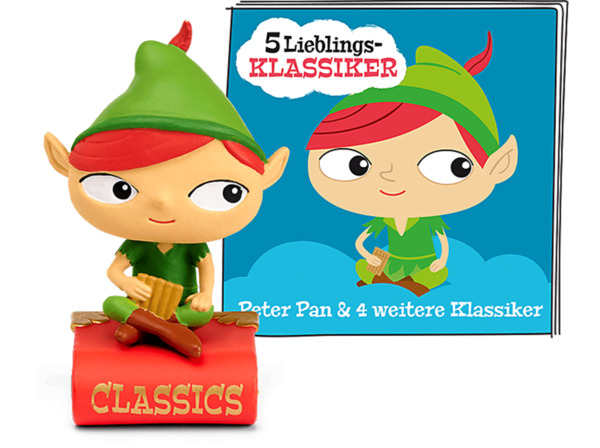 Bild 1 von BOXINE Tonie Hörfigur: Peter Pan und 4 weitere Klassiker Hörfigur