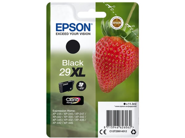 Bild 1 von EPSON Original Tintenpatrone Schwarz (C13T29914012)