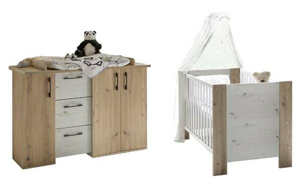 Bild 1 von MyBaby Babyzimmer Set 3 MICHA, Holz