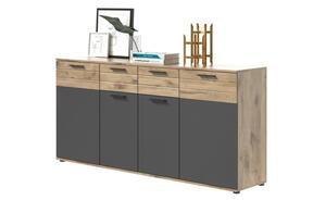 Kommode grau Maße (cm): B: 180 H: 87 Kommoden & Sideboards