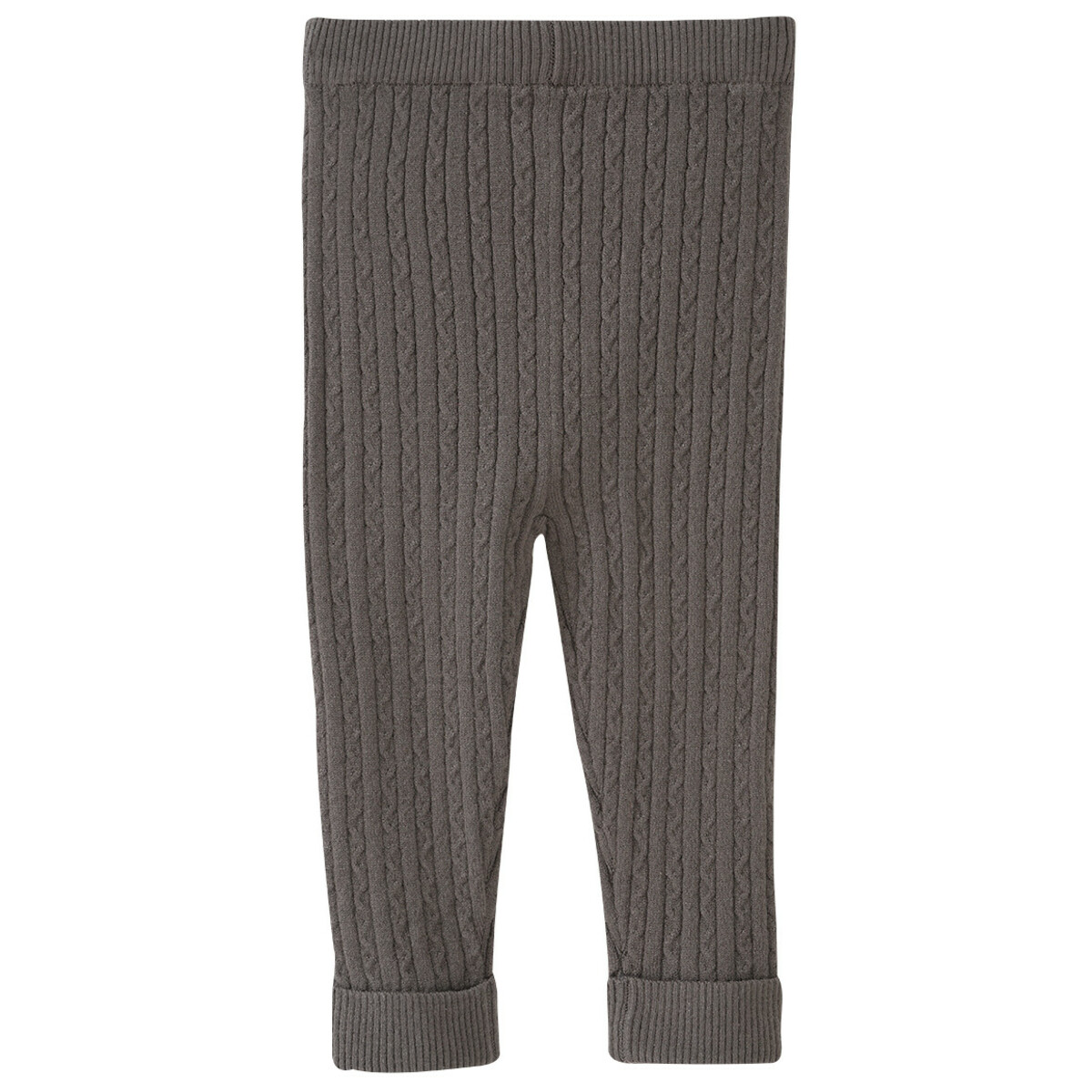 Bild 1 von Baby Strickleggings mit Zopfmuster DUNKELGRAU