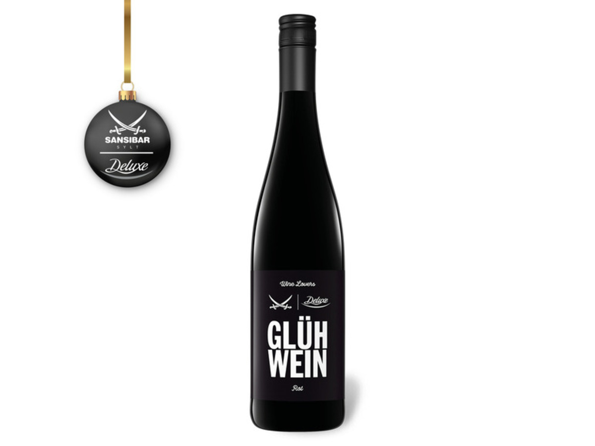 Sansibar Deluxe Wine Lovers Roter Glühwein, Aromatisiertes weinhaltiges