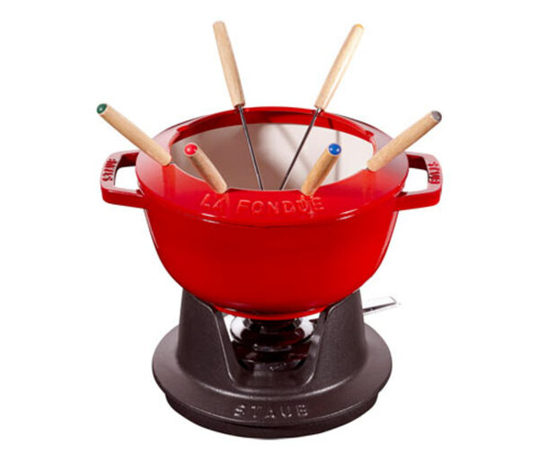 Bild 1 von Staub Specialities Fondue Set, 20 cm, kirschrot