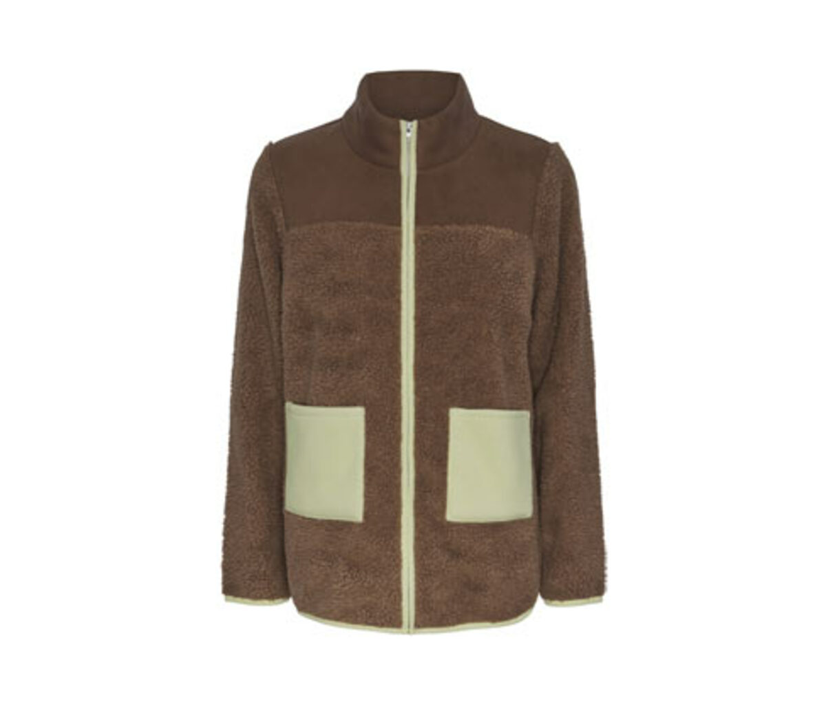 Bild 1 von Teddy-Jacke, braun-grün