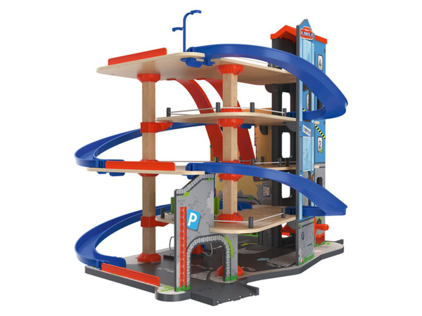 Bild 4 von Playtive Holz Parkhaus, 5 Etagen, mit 3 Autos