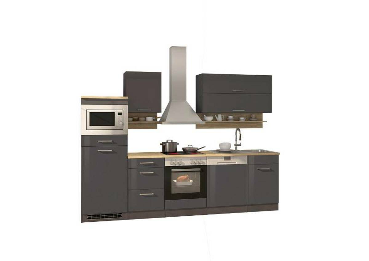 Bild 1 von Held Möbel Küchenzeile MAILAND, Holznachbildung