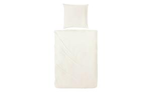 Satin Bettwäsche-Set beige Maße (cm): B: 200 H: 1 Heimtextilien