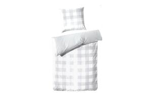 Perkal Bettwäsche-Set grau Maße (cm): B: 240 H: 1 Heimtextilien