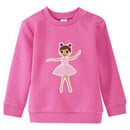 Bild 1 von Baby Sweatshirt mit Ballerina-Applikation PINK