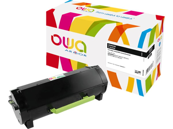 Bild 1 von OWA K18134OW Toner Schwarz (LEXMARK 51B2H00, 0051B2H00)