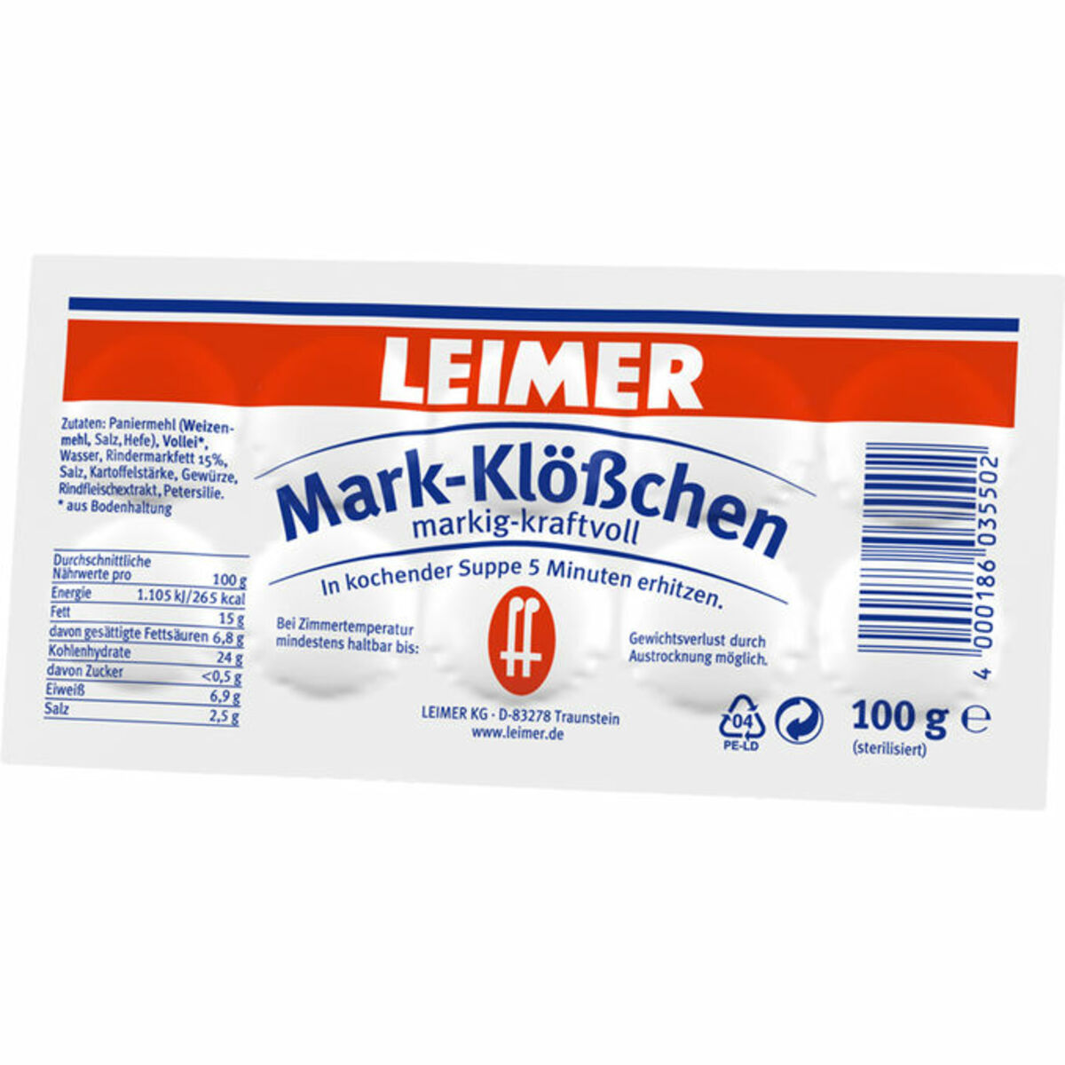Bild 1 von Leimer Klößchen
