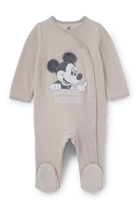 C&A Micky Maus-Baby-Schlafanzug, Braun, Größe: 68