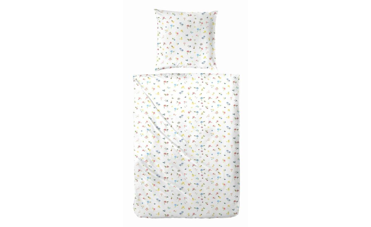 Bild 1 von Baumwoll Bettwäsche-Set mehrfarbig Maße (cm): B: 135 H: 1 Heimtextilien