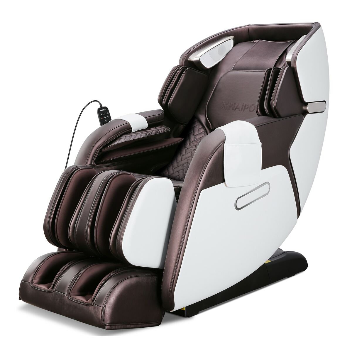 Bild 1 von NAIPO Massagesessel mit Aufbauservice Shiatsu Massage Stuhl Zero Gravity für Ganzkörper, mit Heizung, SL Track, Klopfen, Kneten, Luft-Massage-System, Bluetooth 3D Surround Sound Musik - MGC-5866