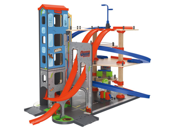Bild 3 von Playtive Holz Parkhaus, 5 Etagen, mit 3 Autos