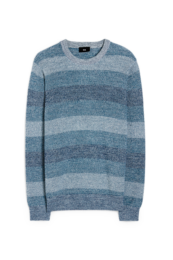 Bild 1 von C&A Pullover-gestreift, Blau, Größe: S