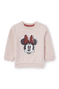 C&A Minnie Maus-Baby-Sweatshirt, Rosa, Größe: 68