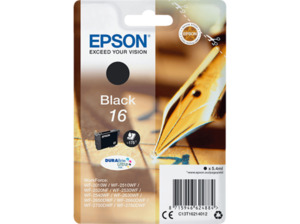 EPSON Original Tintenpatrone Schwarz (C13T16214012)