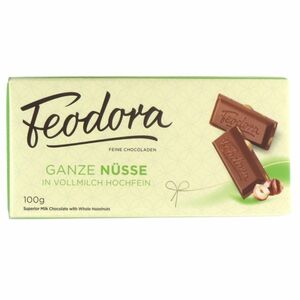 Feodora Vollmilchschokolade Ganze Nüsse
