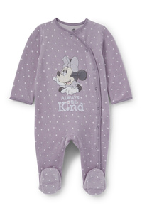 C&A Minnie Maus-Baby-Schlafanzug-geblümt, Lila, Größe: 68