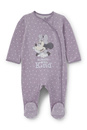 Bild 1 von C&A Minnie Maus-Baby-Schlafanzug-geblümt, Lila, Größe: 68
