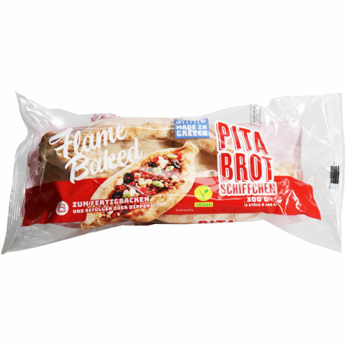 Bild 1 von Flame Baked Pita Brot Schiffchen