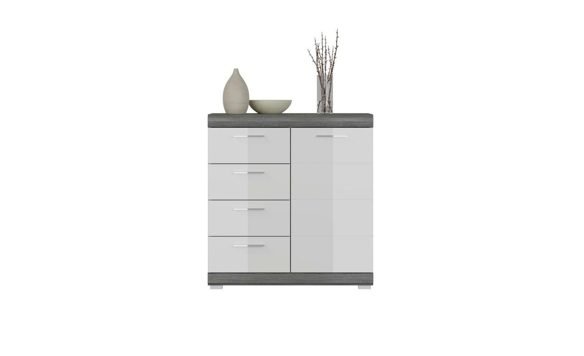 Bild 1 von Kommode weiß Maße (cm): B: 80 H: 85 Kommoden & Sideboards