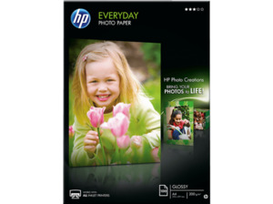 HP Standard Fotopapier glänzend 210 x 297 mm A4 100 Blatt im Format