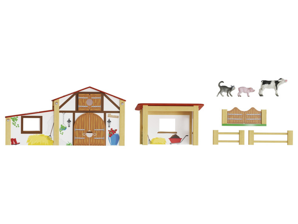 Bild 4 von Playtive Set Bauernhof / Feenbaum / Zoo, aus Holz