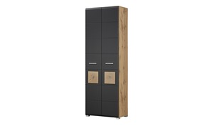 Garderobenschrank  Fun Plus schwarz Maße (cm): B: 70 H: 203 T: 40 Flur- & Dielenmöbel