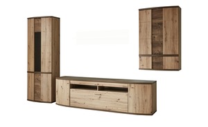 Wohnwand  Grasse holzfarben Maße (cm): B: 357 H: 209 T: 50 Kommoden & Sideboards