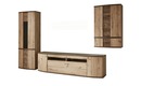 Bild 1 von Wohnwand  Grasse holzfarben Maße (cm): B: 357 H: 209 T: 50 Kommoden & Sideboards