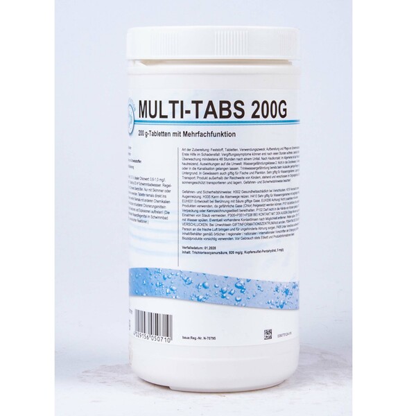 Bild 1 von Multi-Tabs 4 Funktionen 5 x 200 g Tabletten 1 kg