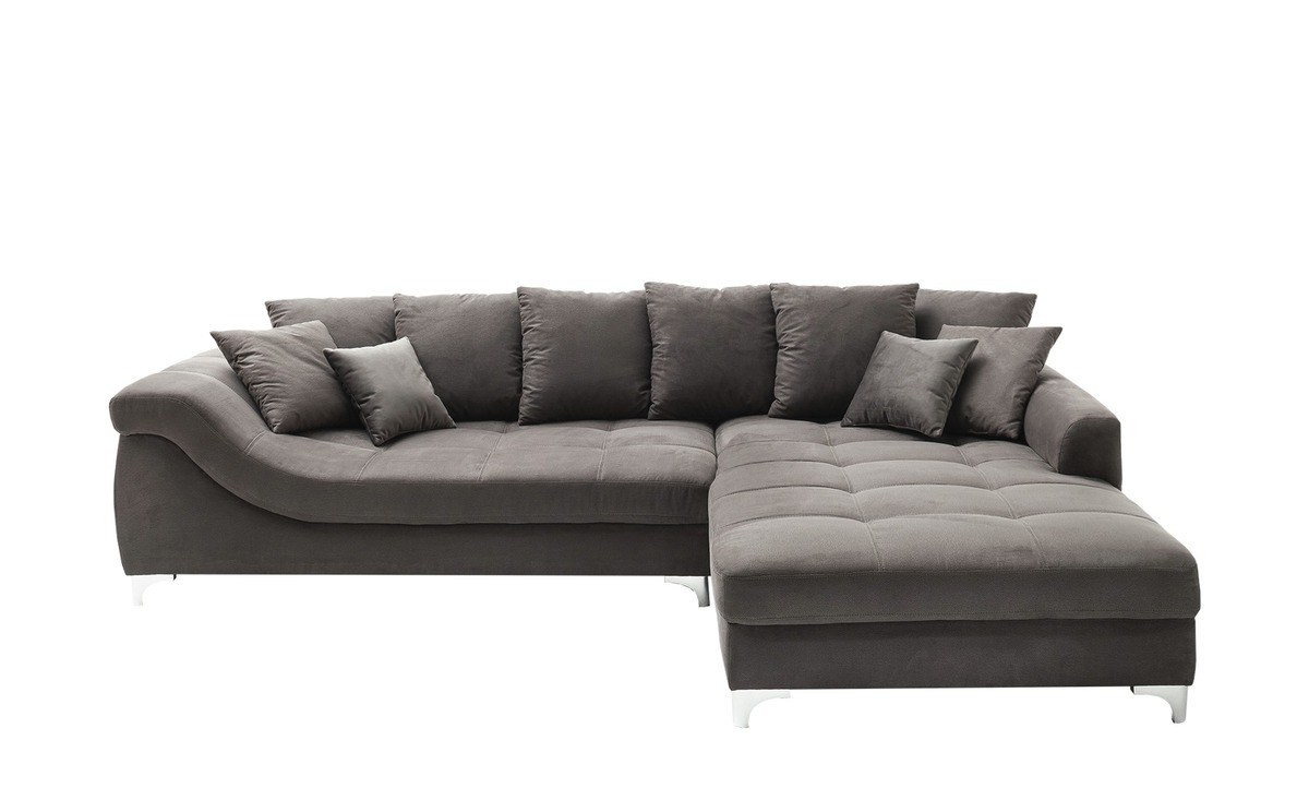 Bild 1 von Polsterecke  Pia braun Maße (cm): B: 317 H: 91 T: 222 Sofas