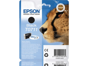 EPSON Original Tintenpatrone Schwarz (C13T07114012)