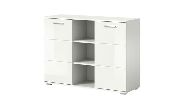 Bild 1 von Kommode weiß Maße (cm): B: 110 H: 83 Kommoden & Sideboards