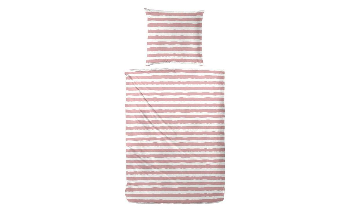 Bild 1 von Baumwoll Bettwäsche-Set rosa/pink Maße (cm): B: 155 H: 1 Heimtextilien