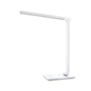 Bild 1 von Aukey LT-T10-Whi LED Nachttischlampe, Touch Tischlampe mit 5 Farbtemperaturen, 5 Helligkeitsstufen, Nachtlichtmodus, mit Timer und USB-Ladeanschluss