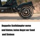 Bild 4 von ZWHEEL E-Scooter E-Scooter Straßenzulassung ABE, 26Ah, 500W Motor, 110km Reichweite 10", 20,00 km/h, klappbar